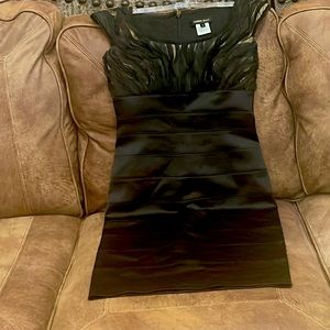 Black Lace Cocktail Dress